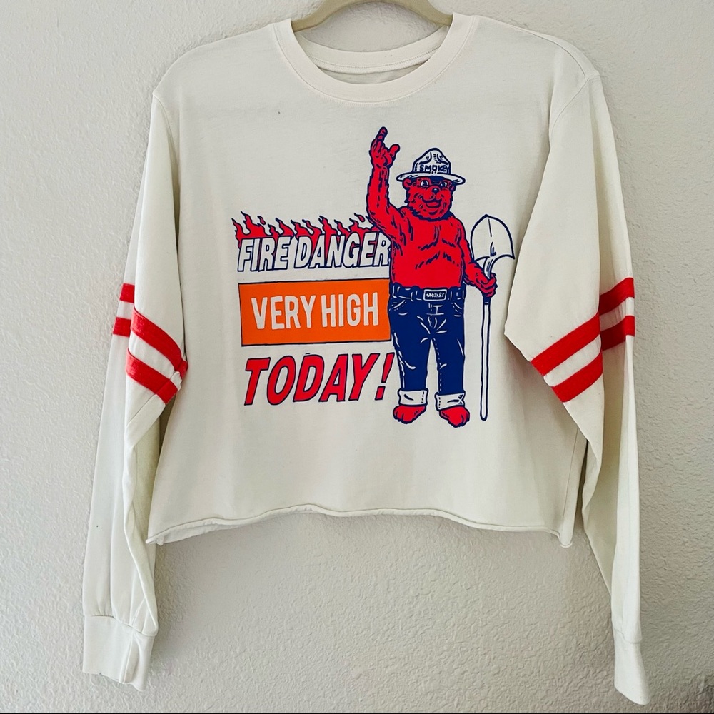 Smokey the Bear Crop Top
